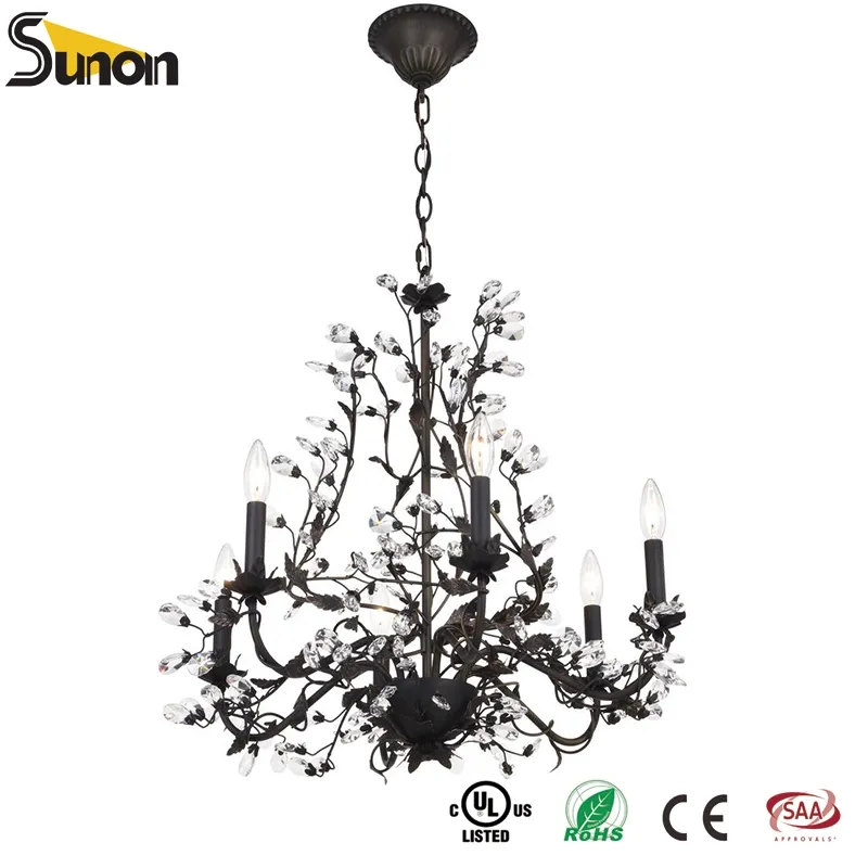 Vintage Iron Chandeliers