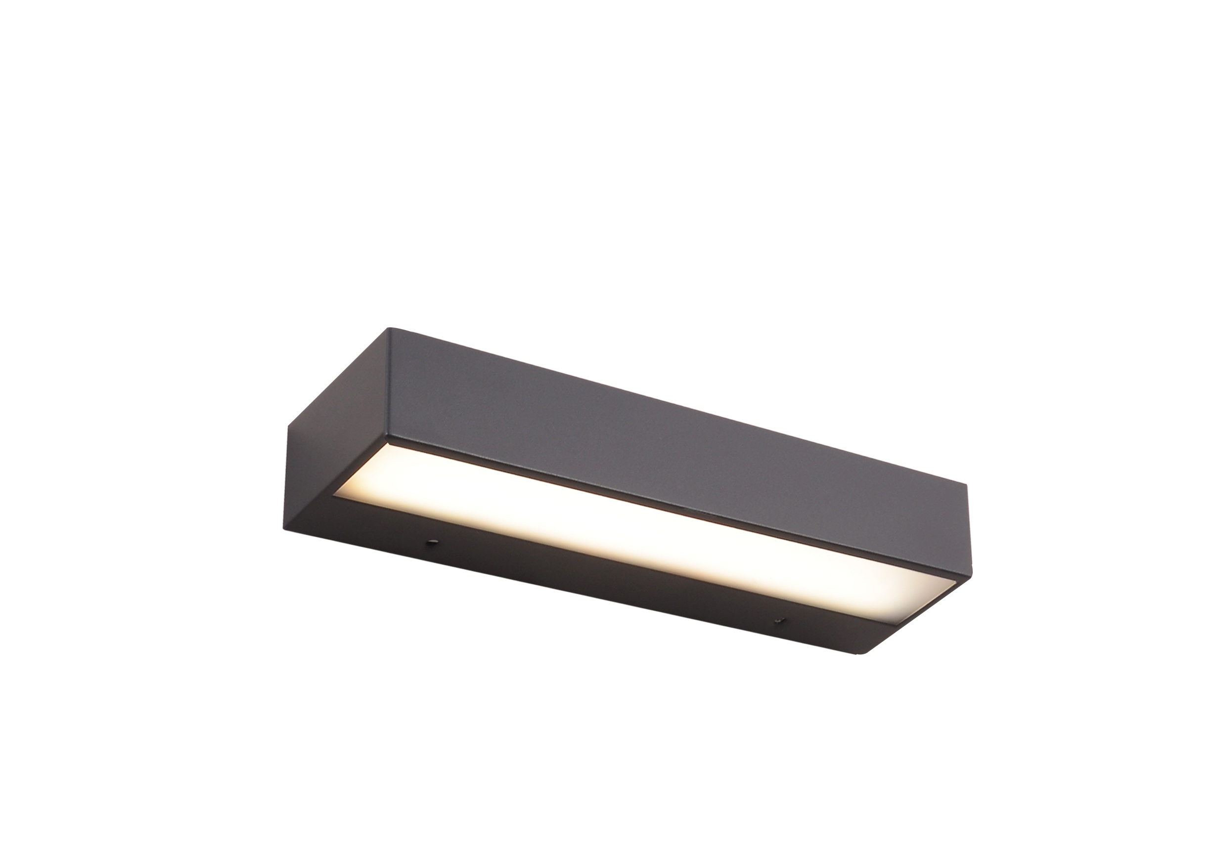 Rechteckige Up-and-Down-LED-Wandleuchte aus Aluminium